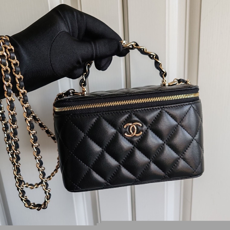 Ch*el cosmetic bags